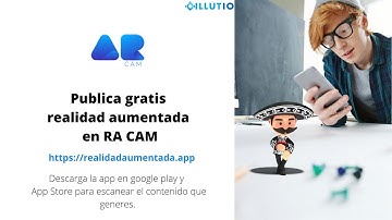 Realidad aumentada gratis | RA CAM | App android y iOS