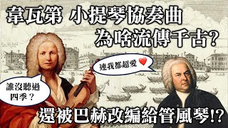 韋瓦第小提琴協奏曲為啥流傳千古連巴赫都要改編給管風琴