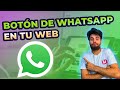 Cómo poner whatsapp en mi pagina web wordpress | Plugin para poner el botón GRATIS 2024