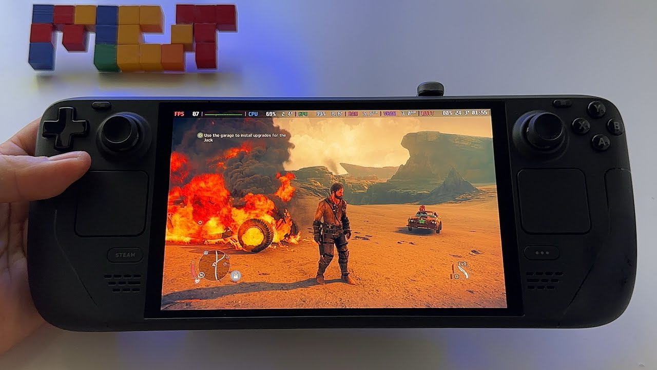 Mad Max | Steam Deck OLED handheld gameplay | Steam OS