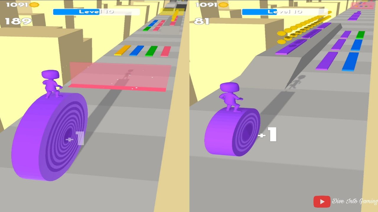 From Noob to Pro | Layers Roll Gameplay Grind 🌀🌀