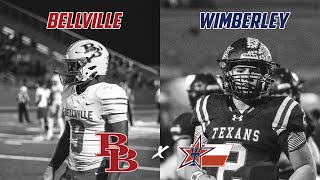 4A STATE SEMIFINALS Bellville vs Wimberley | Texas High School Football Playoffs #txhsfb