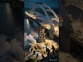 "Bridge Collapse Caught on Camera: Everything Swept Away in Seconds!" #chinadisaster #yellowriver