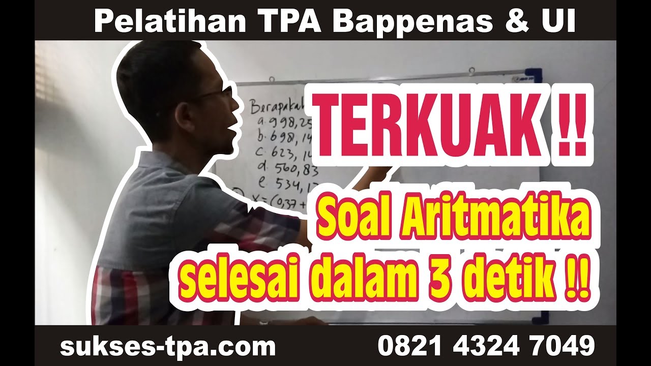 Soal Tpa S2 Simak Ui