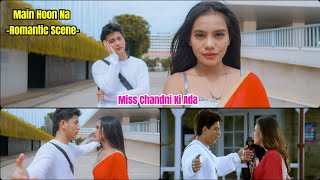 MAIN HOON NA - MISS CHANDNI KI ADA - Romantic Scene -Vina Fan Version Parodi recreate Shah Rukh Khan