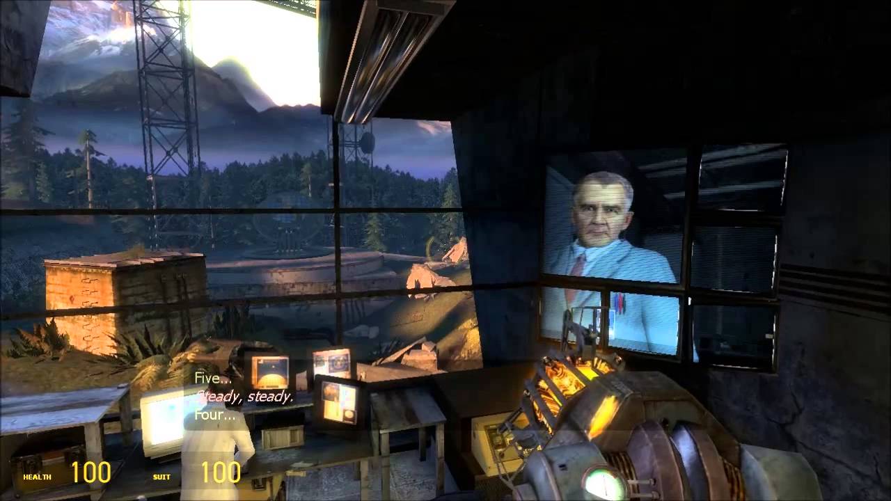 Lets Play Half Life 2 Episode 2 Part 13/13 Cliffhanger? Really? YouTube
