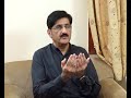 Kar (Dec 8): Sindh CM Syed Murad Ali Shah offers condolence with Maulana Mufti Mohammad Taqi Usmani