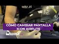 Cómo cambiar la pantalla de un Icon Airflite