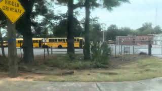 Driveby Forsyth County Bus Garage With New 2026 Buses