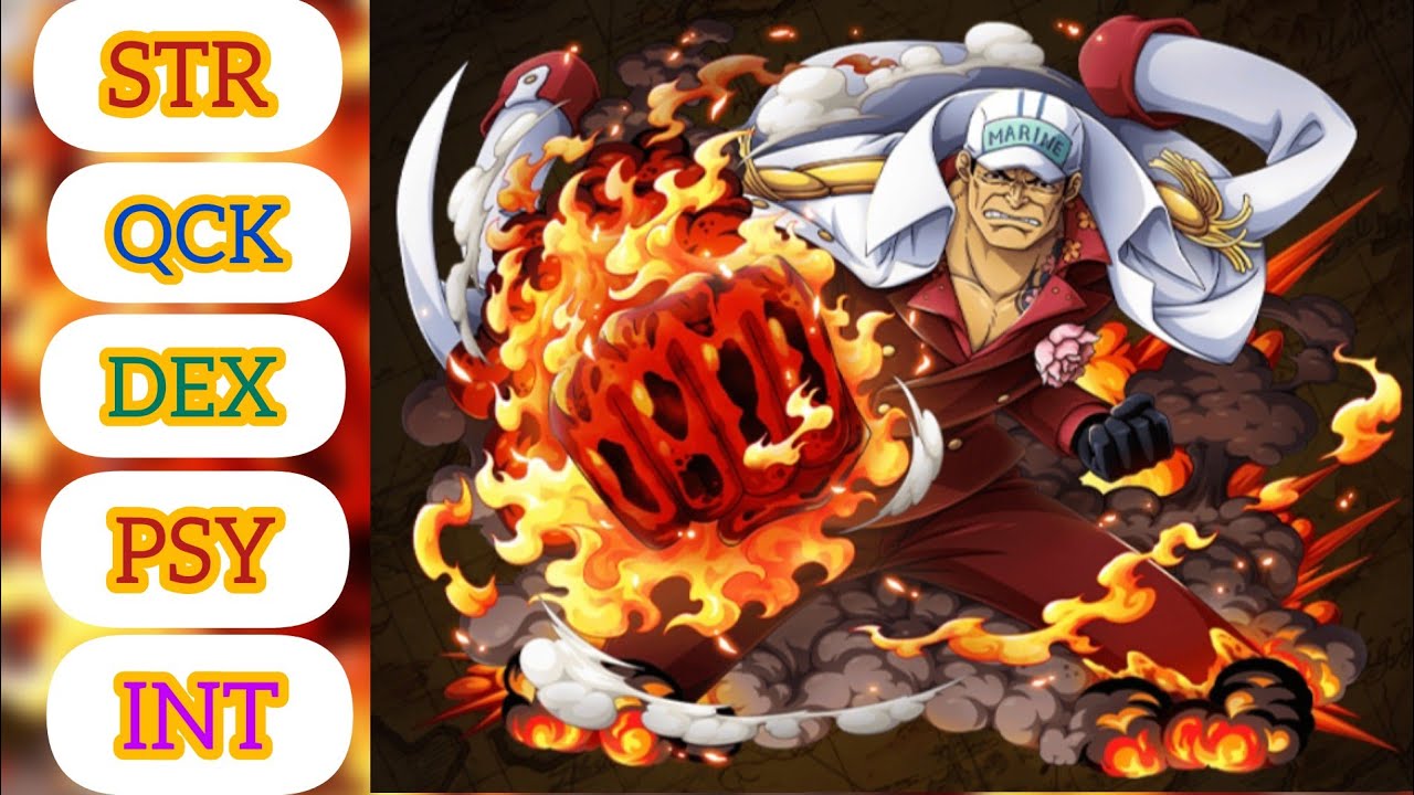 ONE PIECE TREASURE CRUISE CLASH!! AKAINU *Str. OPTC YouTube