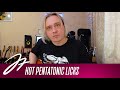 Hot Pentatonic Licks