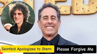 Jerry Seinfeld Opens Up: Howard Stern Apology