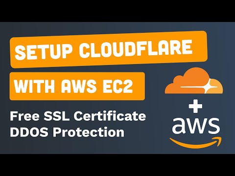 Setup Cloudflare with AWS EC2 | SSL Certificate | DDOS Protection