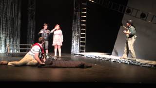 Scared scriptless, at The Court theatre!