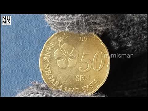 Malaysian 50 Sen Coin Value In India || NumisMan
