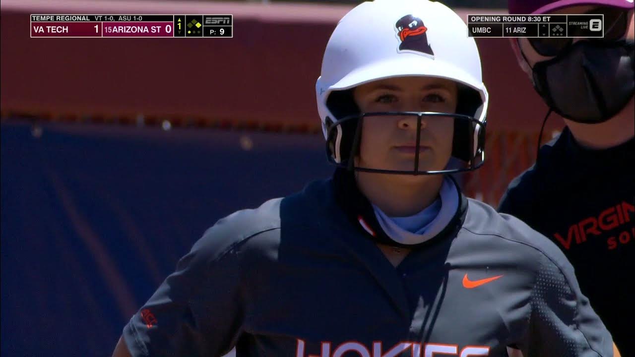 22 Virginia Tech vs 8 Arizona State NCAA Women Softball May 21,2021
