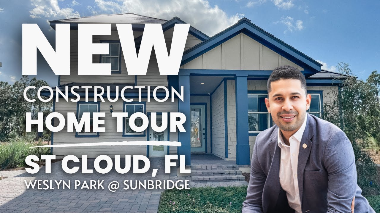 New Construction Home Tour Orlando/St. Cloud, FL Craft Homes Azalea