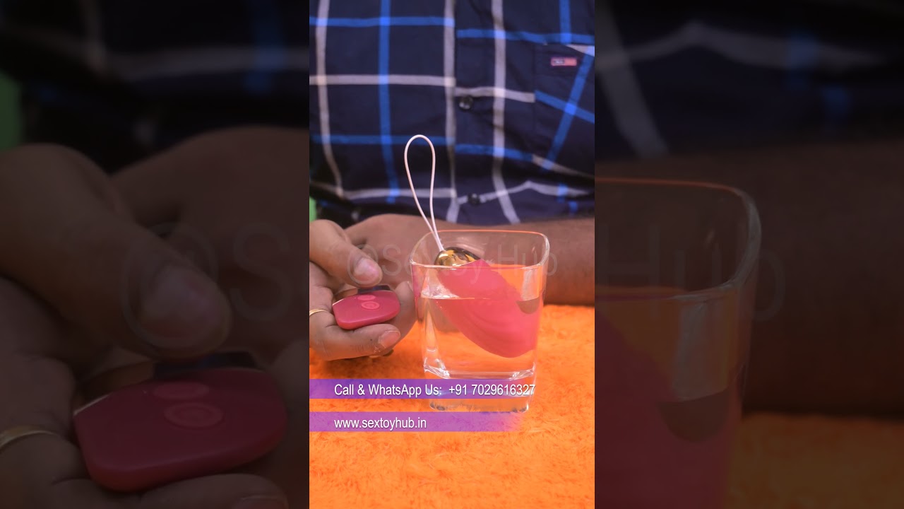 Wireless Egg Vibrator 🔋💜 | Call & WhatsApp +91 7029616327