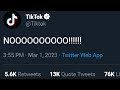 Tiktok is getting banned