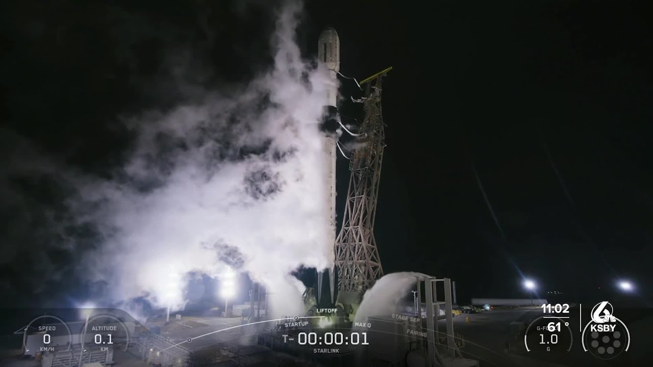 SpaceX successfully launches Falcon 9 rocket from Vandenberg Space ...