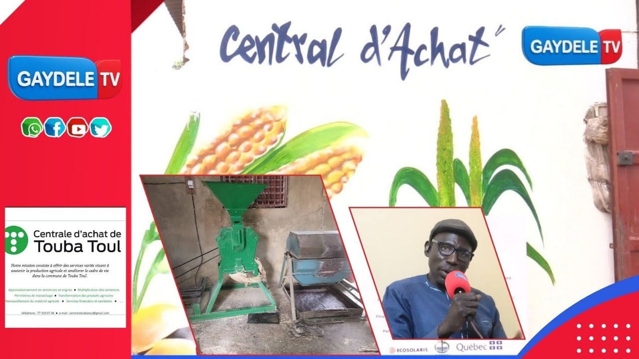 CENTRAL D'ACHAT, LE STRUCTURE DE TRANSFORMATION DES PRODUITS ALIMENTAIRES A TOUBA TOUL