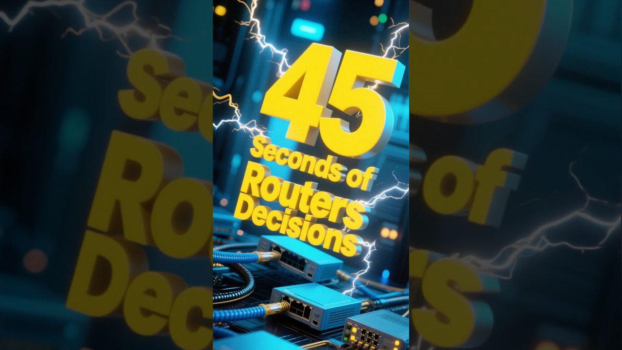 45 Seconds of Routers Decisions 