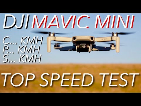 Video Mavic Mini SPEED Test - youtube