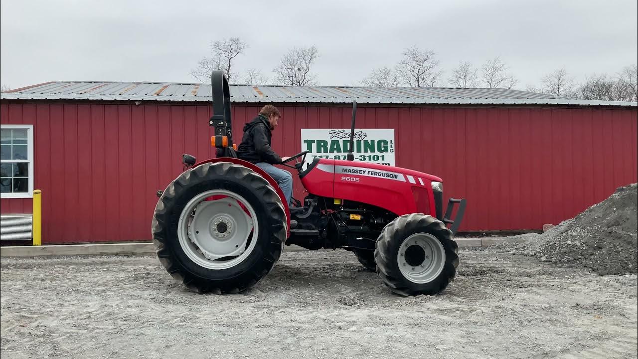 MASSEY FERGUSON 2605 TRACTOR YouTube