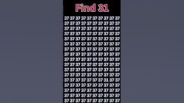 Find 31-EP#626 #mathpuzzle #brainteaser #iqtest #mathstrics #pahelian #reasoning  #shorts