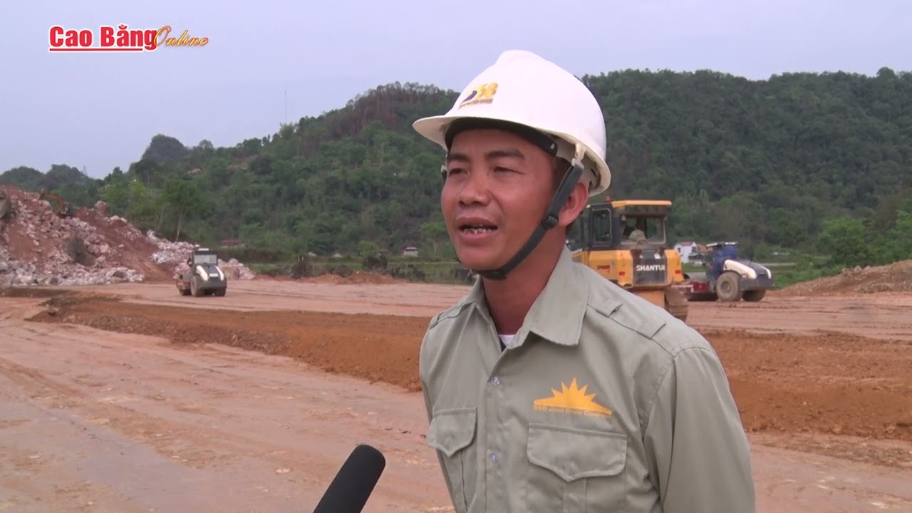 Đẩy nhanh tiến độ thi công cao tốc Đồng Đăng - Trà Lĩnh