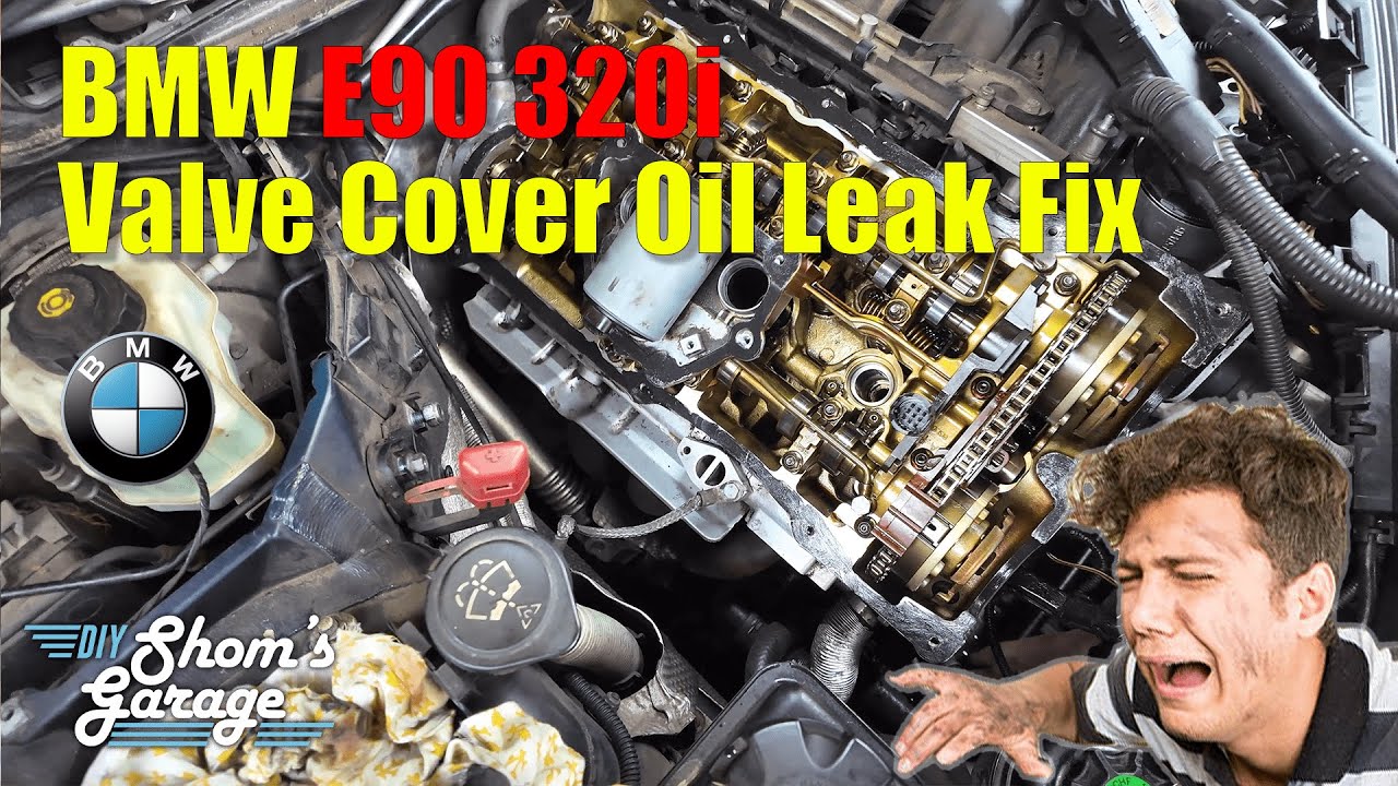 BMW E90 N46 Valve Cover Gasket Leak FIX | DIY Oil Leak Repair (Step-by-Step Guide) 🚘