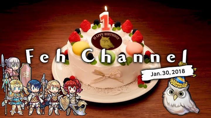 Fire Emblem Heroes - Feh Channel (Jan. 30, 2018)