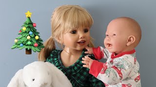 My Most Neglected Dolls Get Changed For Christmas! Ashton Drake Masterpiece Doll, Berenguer