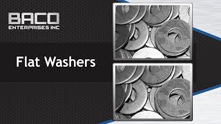 Flat Washers From Baco Enterprises Inc.