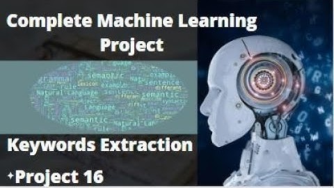 Keywords Extraction  | data analysis | complete machine learning