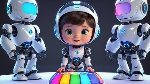 Six Toy Robots Count to Ten | Counting Song for Kids | Fun Preschool Learning Rhyme