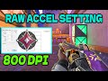 Best Settings For Raw Accel Valorant | The BEST Raw Accel Guide