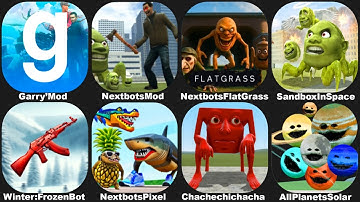 NEXTBOTS IN PLAYGROUND MOD All planets of the Solar System,SANDBOX IN SPACE,Winter Frozen Bot,Gmod