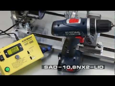 Измерение крутящего момента шуруповертов Stomer