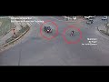 Violento Choque entre Moto y Auto en Ricardo Rojas
