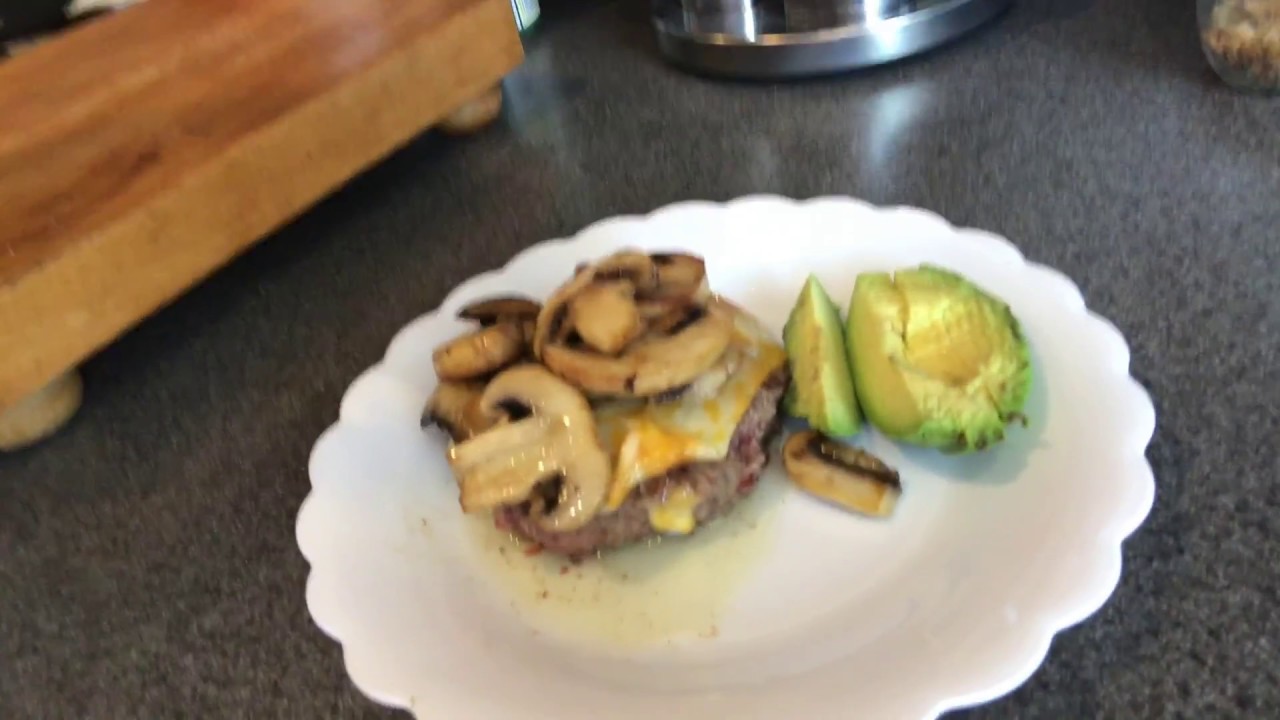 Mushroom Burger For The Keto Diet YouTube