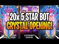 *NEW* 20x 5 STAR BOT CRYSTAL OPENING! - Transformers: Forged To Fight