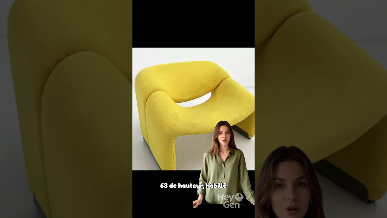 Fauteuil "Groovy" F598 par Pierre Paulin pour Artifort, 1970