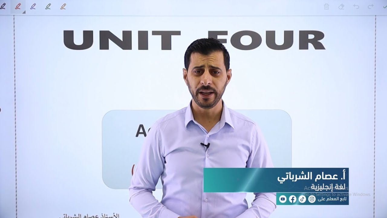 اللغة الإنجليزية (مهني) - Achievements - Success Stories || مع أ. عصام الشرباتي - توجيهي 2005