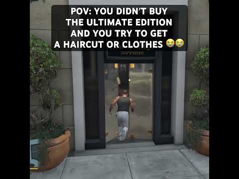 Non-Ultimate Edition Players Can't Do ANYTHING 😭 #gta #viral