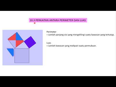 10.3 PERKAITAN ANTARA PERIMETER DAN LUAS