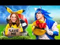 Sonic the Hedgehog Saves Pichu! Pokemon is Missing!Pokemon in Real Life!