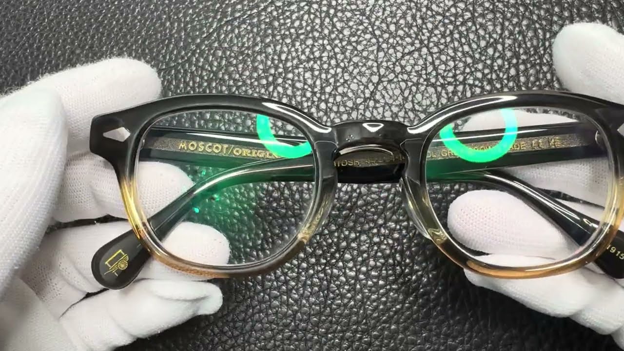 モスコット MOSCOT LEMTOSH 44 COL GREY-BROWN FADE - YouTube