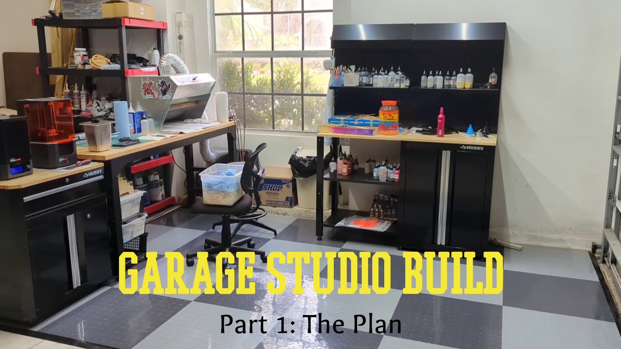 Garage Studio Build Part 1 The Plan YouTube