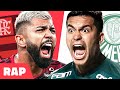 ♫ FLAMENGO vs PALMEIRAS | Batalha de Rap ft. @HeroRapp